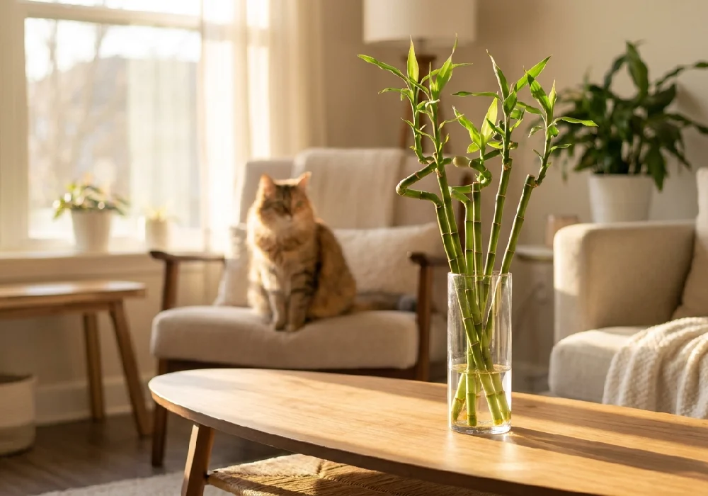 Şans Bambusu Kedi ve Köpekler İçin Zehirli mi?